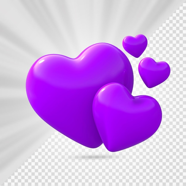 Heart 3d render