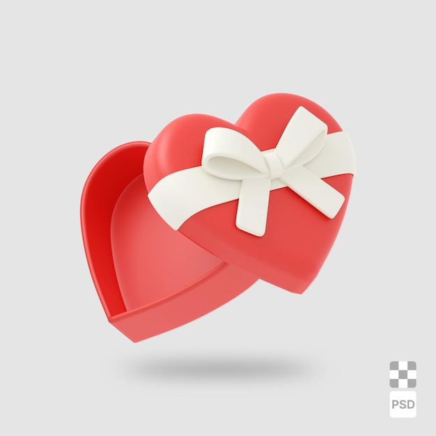 PSD heart box