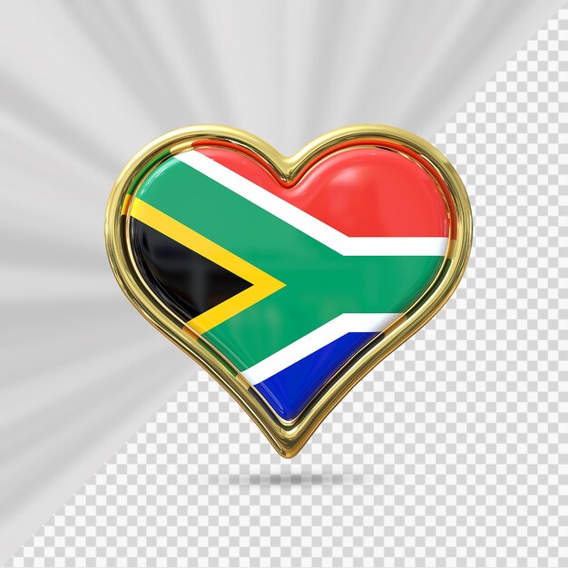 Heart flag south africa