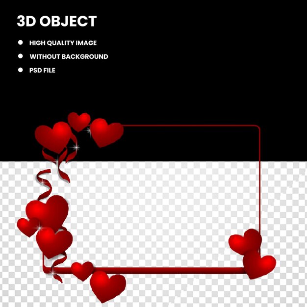 PSD cornice del cuore