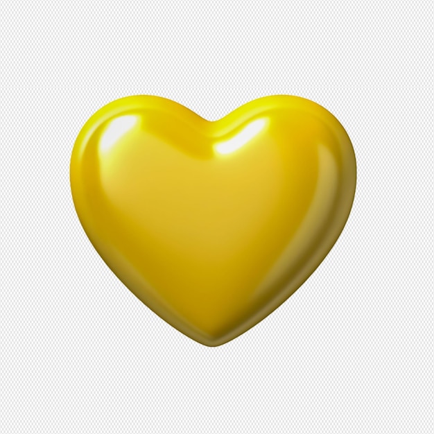 Heart icon 3d