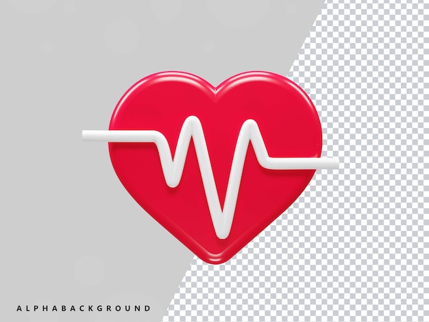 PSD heart icon transparent