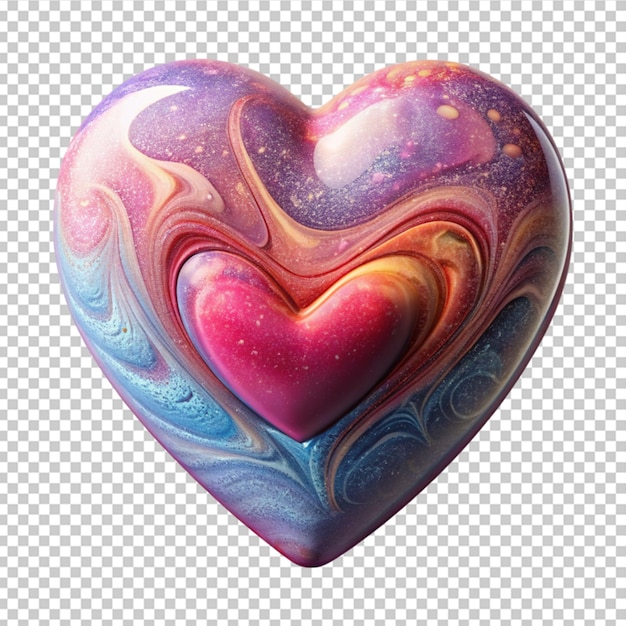 Heart shaped soap bar