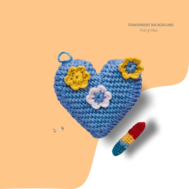 a heart with a blue heart that says  celsius  on the side
