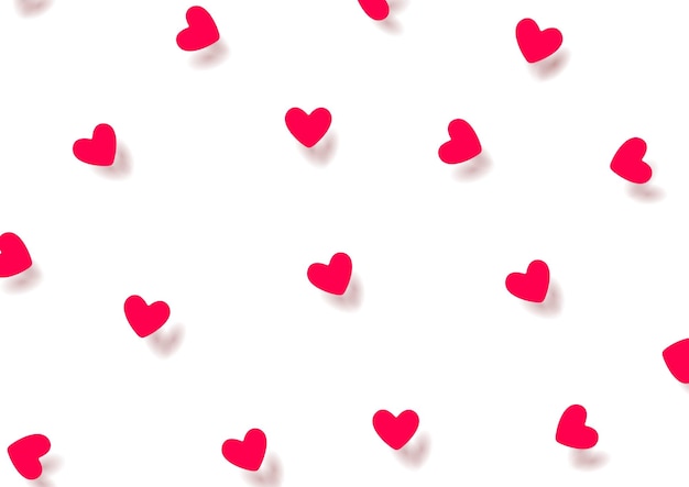 Hearts background valentines