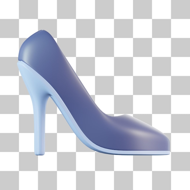 PSD heels 3d icon