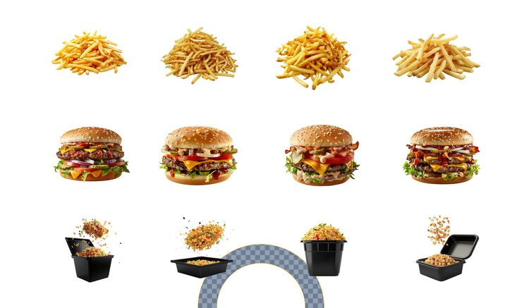 Heerlijke burgers en frietjes