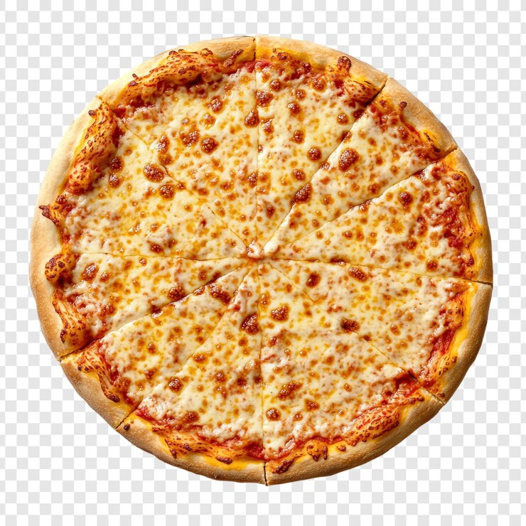 PSD heerlijke kaaspizza.