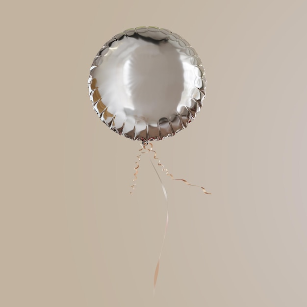 Helium balloons 3d psd