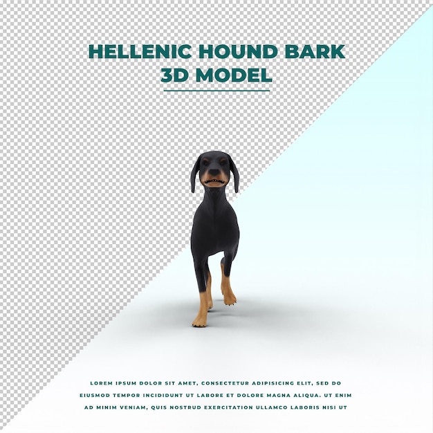 Hellenic greek hound bark dog