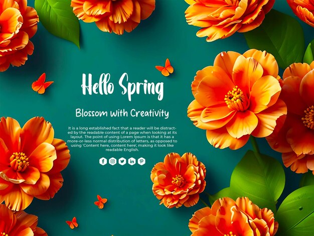 hello spring graphics galore enhance your projects with style