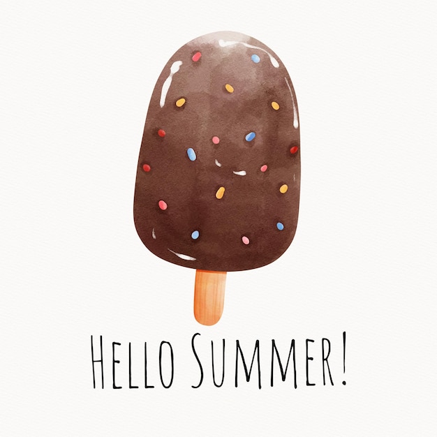 PSD hello summer summer sale template