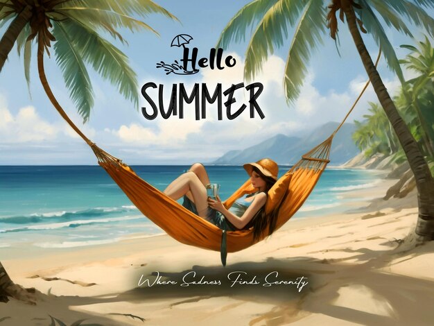 PSD hello summer