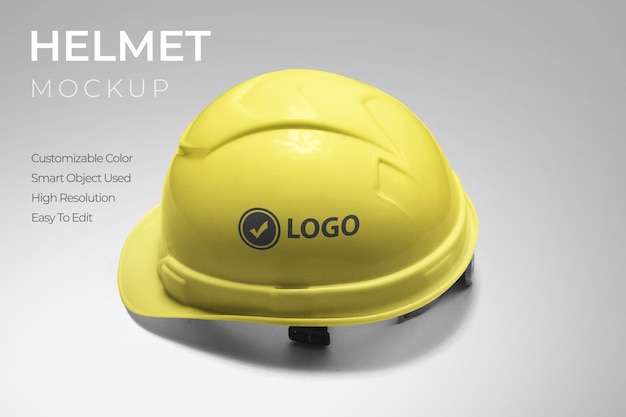 Helmet mockup template