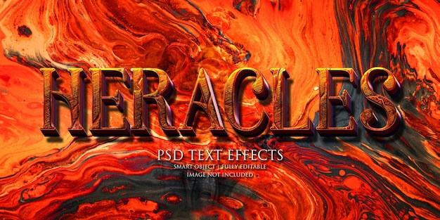 HERACLES TEXT EFFECT