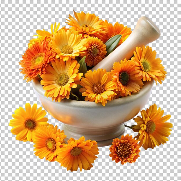 PSD herbal calendula officinalis isolated