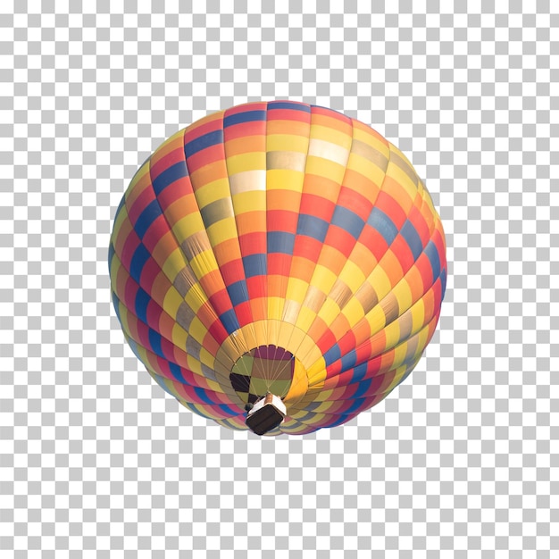 Hete luchtballon geïsoleerd