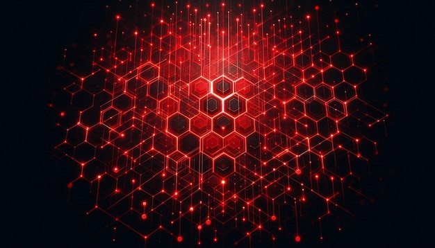 Hex backgrounds dla sieci