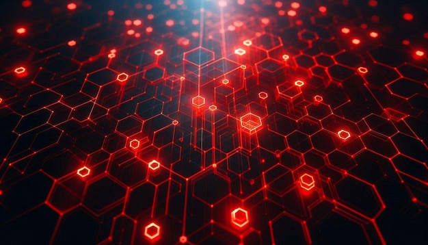 Hex backgrounds dla sieci