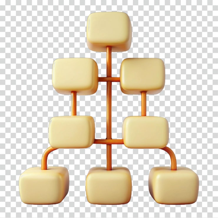 PSD 계층 구조 네트워크 다이어그램 시스템 차트 조직 차트 데이터 시각화 플로우 차트 프로세스 다이어그람 연결 관계 3d 모델