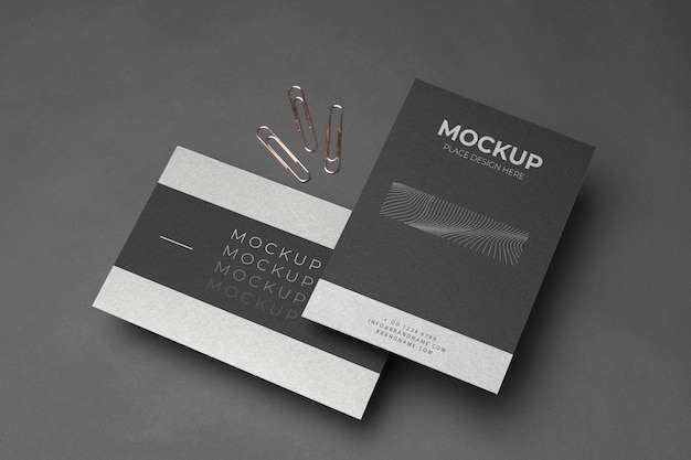 PSD high angle corporation stationery mock-up assortment