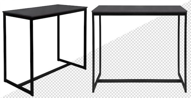 High bar table Element of the interior Isolated from the background