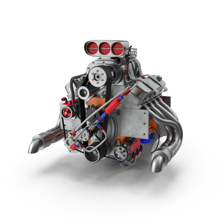 PSD high performance supercharged engine