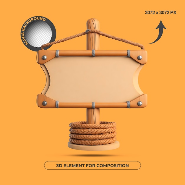 HIGH QUALITY TEXT BASE 3D ELEMENT FOR COMPOSITION