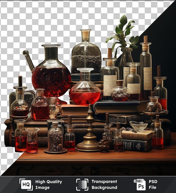 PSD high quality transparent psd realistic photographic alchemist _ s alchemical experiments