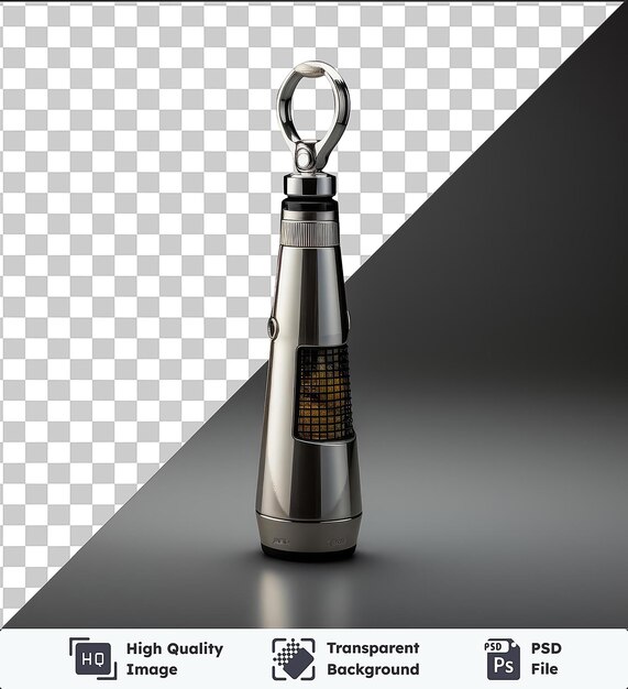 PSD high quality transparent psd realistic photographic tennis coach _ s whistle can be used as a keychain