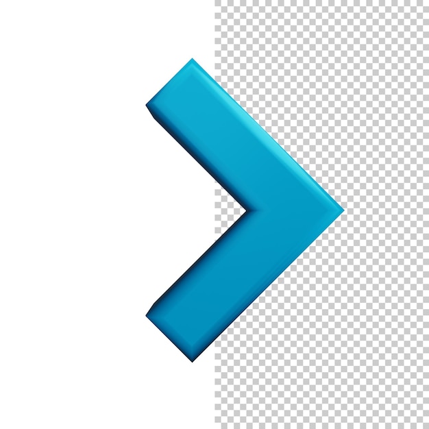 High Resolution 3D Arrow Icon