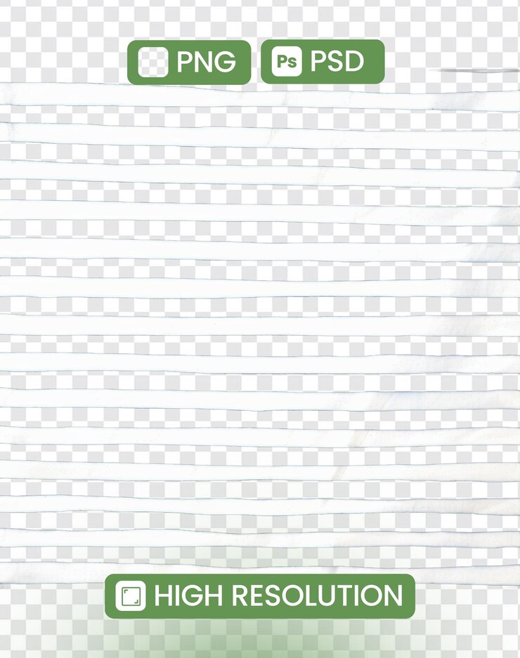 PSD high resolution ruled paper texture png psd