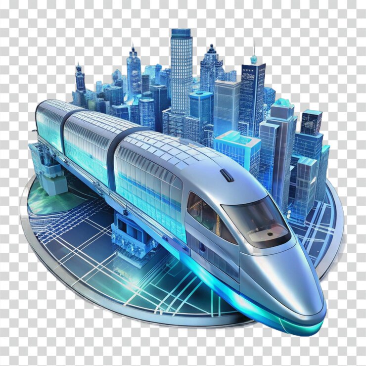 PSD high-speed rail in the city