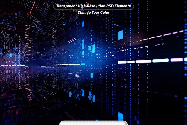 PSD high technology style background design