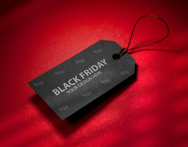 high view black label logo mockup