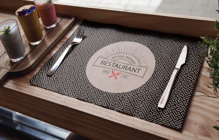 PSD high view cutlery and organic smoothies