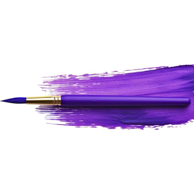 PSD Выделить ручку кисть фиолетовый для маркера