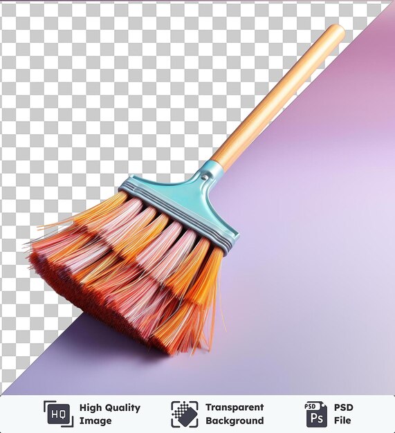 PSD highquality transparent psd broom