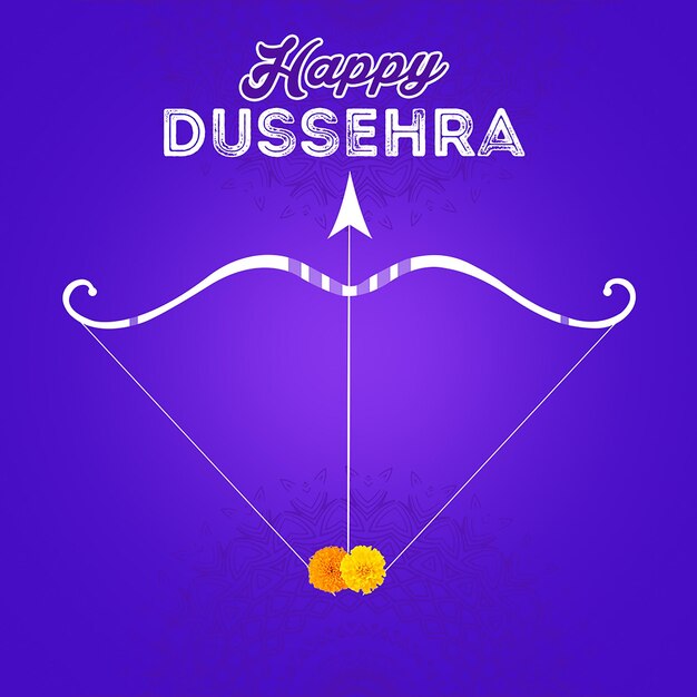 PSD hindoefestival van dussehra creatieve psd