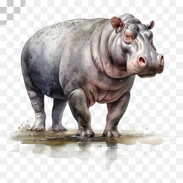 Hippo transparent background