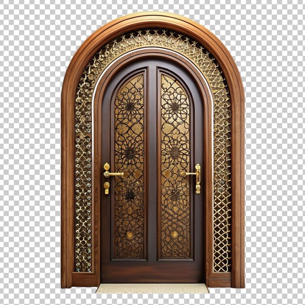 PSD hires for wooden palace door