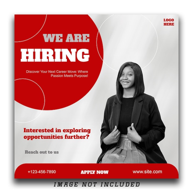 hiring social media post