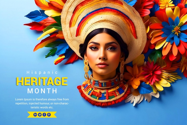 PSD hispanic heritage month background