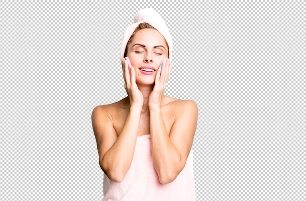 hispanic pretty young woman beauty and make up concept