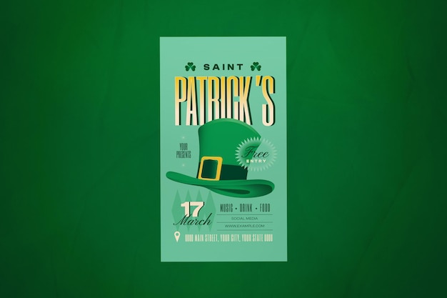 Historia Green Retro Saint Patrick Na Instagramie