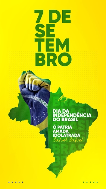 PSD historia mediów społecznościowych dzień matki niepodległość brazylii 7 września