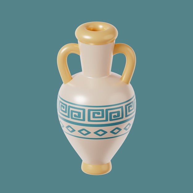 Historical museum vase icon