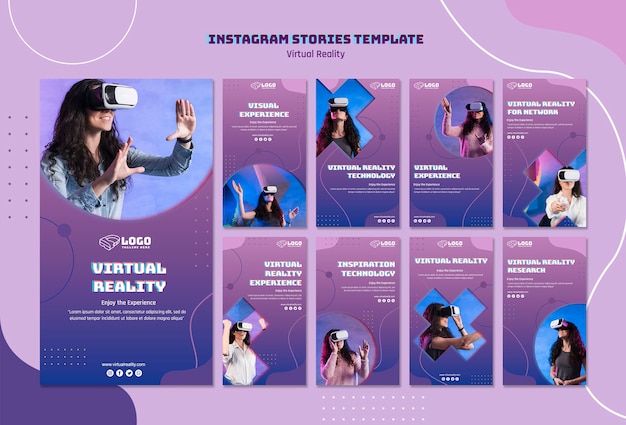 Historie z wirtualnej rzeczywistości na Instagramie