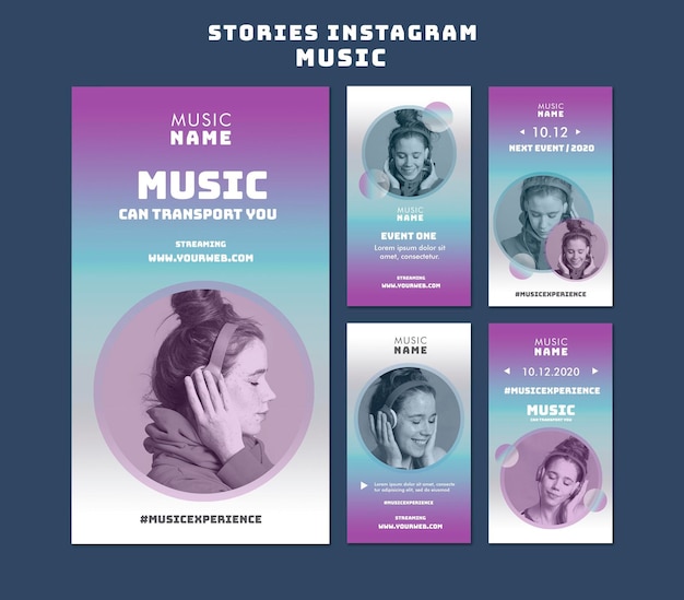 Historie Z Wydarzeń Muzycznych Na Instagramie