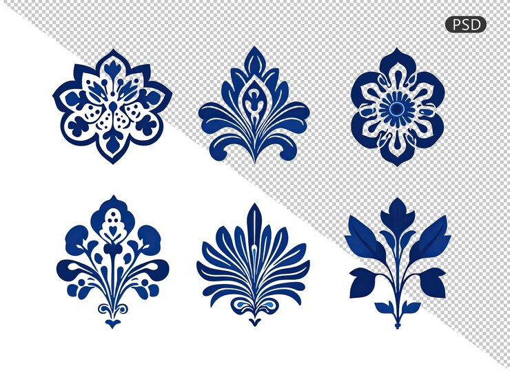 PSD historyczne tureckie płytki ceramiczne iznik